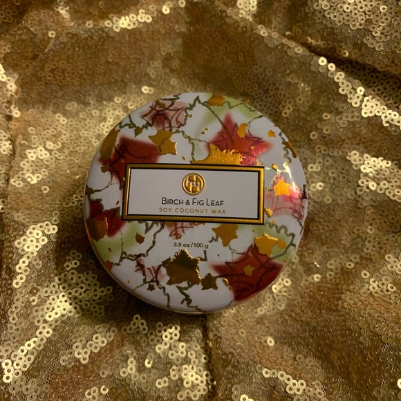 Soy Coconut Wax Candle Birch & Fig Leaf Scent - Picture 5 of 5